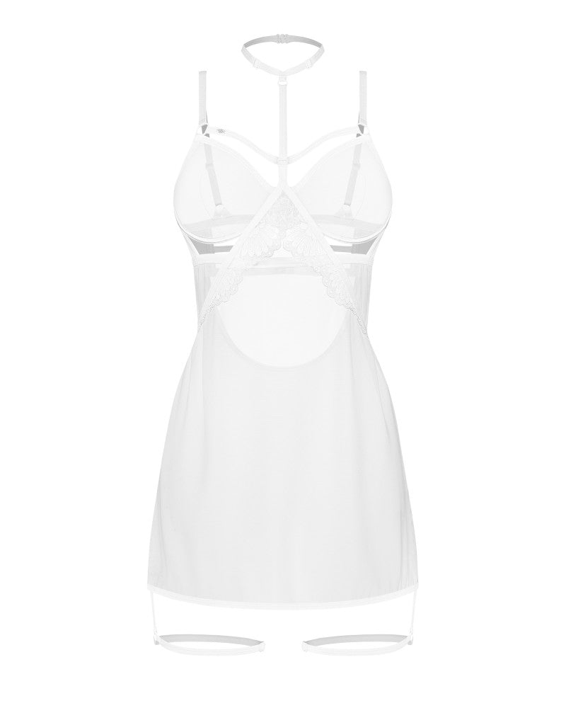 OBSESSIVE - ARROWEL WHITE CHEMISE L/XL