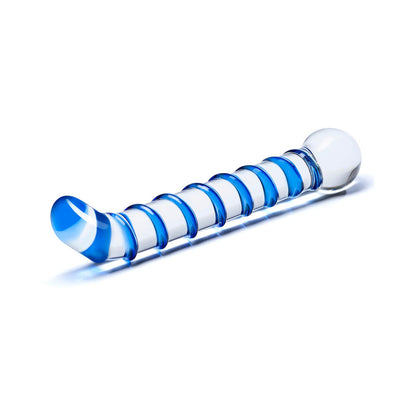 ELECTRIC EEL - GLAS MR. SWIRLY 6.5 IN. G-SPOT GLASS DILDO