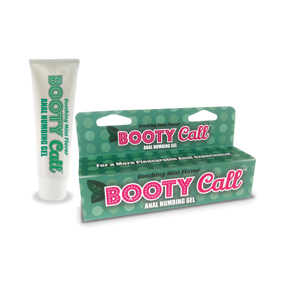 LITTLE GENIE - BOOTY CALL ANAL NUMBING GEL MINT 1.5 OZ.