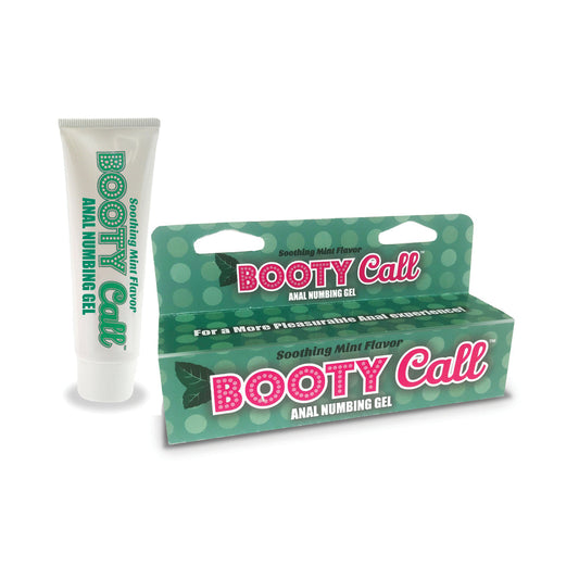 LITTLE GENIE - BOOTY CALL ANAL NUMBING GEL MINT 1.5 OZ.