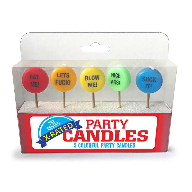 X-RATED PARTY CANDLES