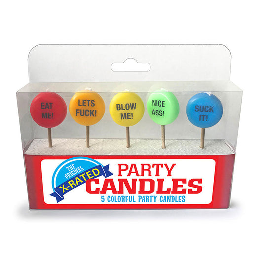 X-RATED PARTY CANDLES