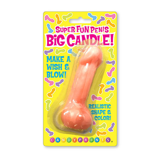 LITTLE GENIE - SUPER FUN BIG PENIS CANDLE, PINK