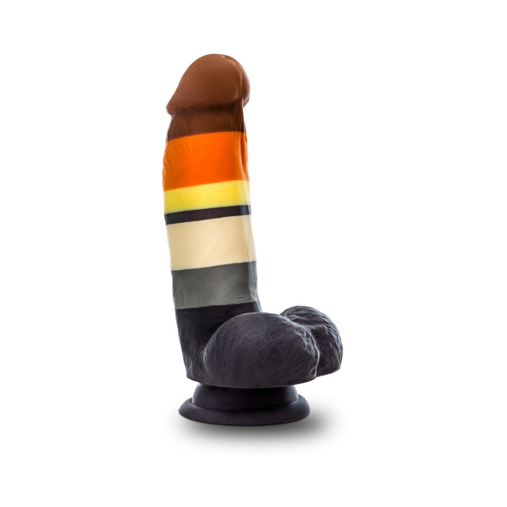 BLUSH - AVANT PRIDE P9 BEAR 7 IN. SILICONE DILDO WITH BALLS
