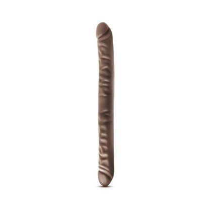 DR. SKIN 18 IN. DOUBLE DILDO BROWN