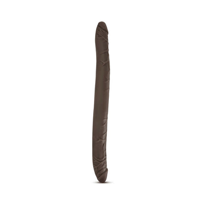 DR. SKIN 16 IN. DOUBLE DILDO BROWN