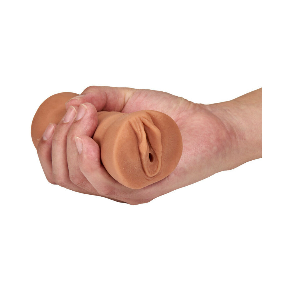 BLUSH - M FOR MEN JULIETA VAGINA STROKER WITH BULLET VIBRATOR TAN