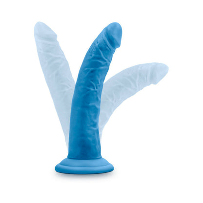 BLUSH - NEO ELITE 7.5 IN. SILICONE DUAL DENSITY DILDO NEON