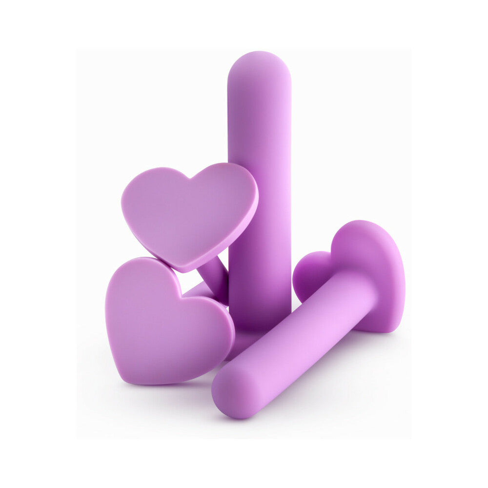 WELLNESS 4-PIECE SILICONE DILATOR KIT PURPLE