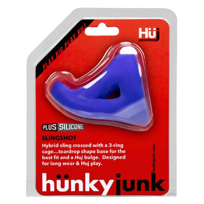 HUNKYJUNK SLINGSHOT 3-RING TEARDROP COBALT