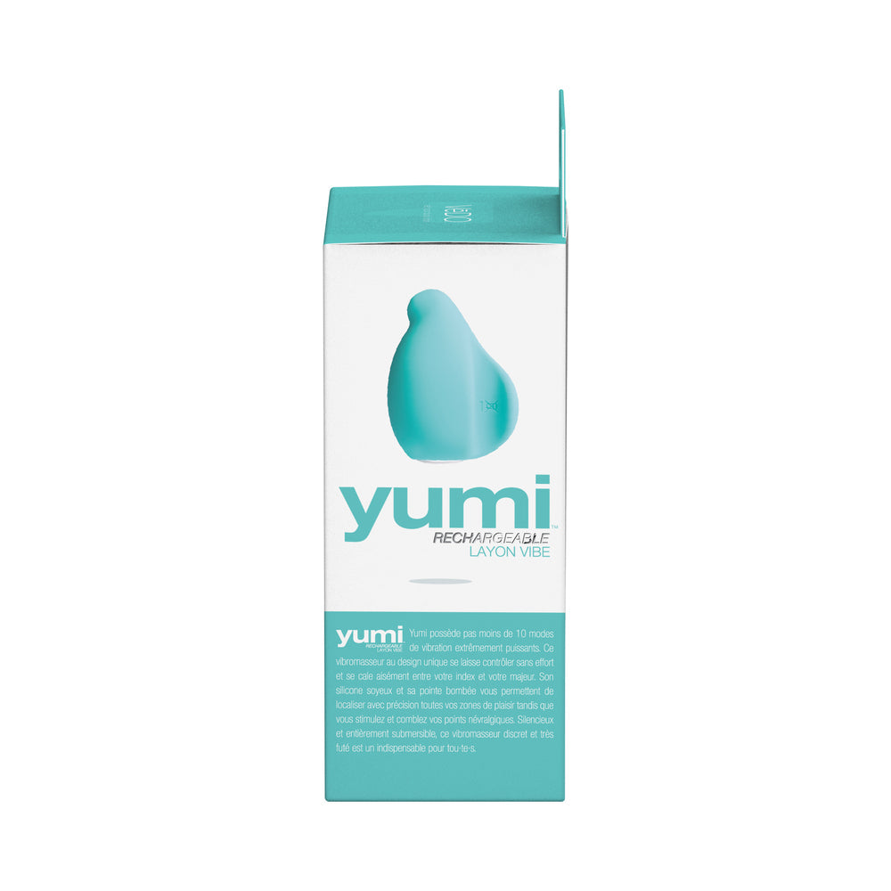 VEDO - YUMI RECHARGEABLE FINGER VIBE - TEASE ME TURQUOISE