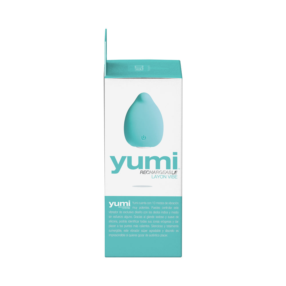 VEDO - YUMI RECHARGEABLE FINGER VIBE - TEASE ME TURQUOISE