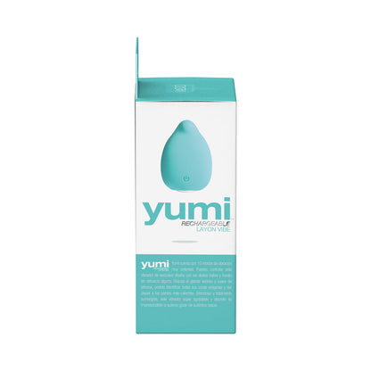 VEDO - YUMI RECHARGEABLE FINGER VIBE - TEASE ME TURQUOISE