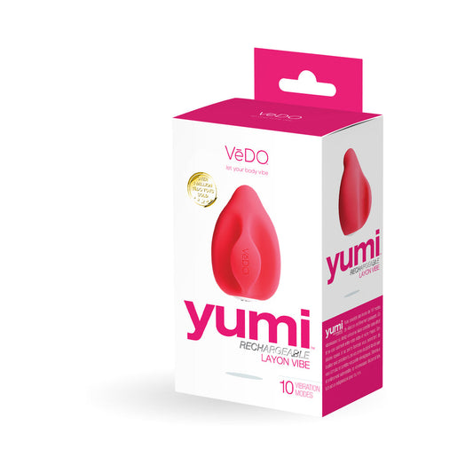 VEDO YUMI RECHARGEABLE FINGER VIBE - FOXY PINK