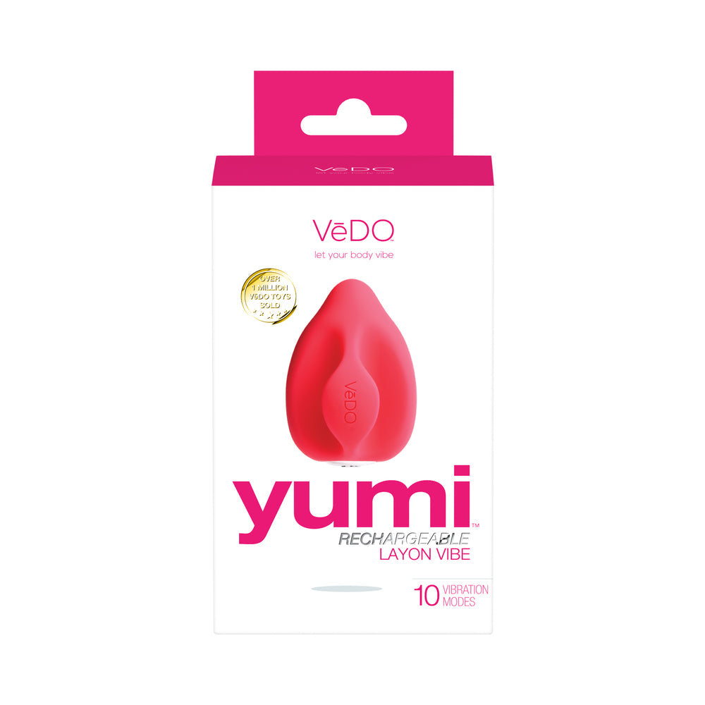 VEDO YUMI RECHARGEABLE FINGER VIBE - FOXY PINK