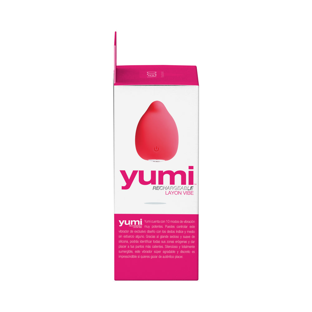 VEDO YUMI RECHARGEABLE FINGER VIBE - FOXY PINK