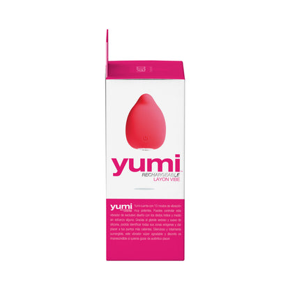 VEDO YUMI RECHARGEABLE FINGER VIBE - FOXY PINK