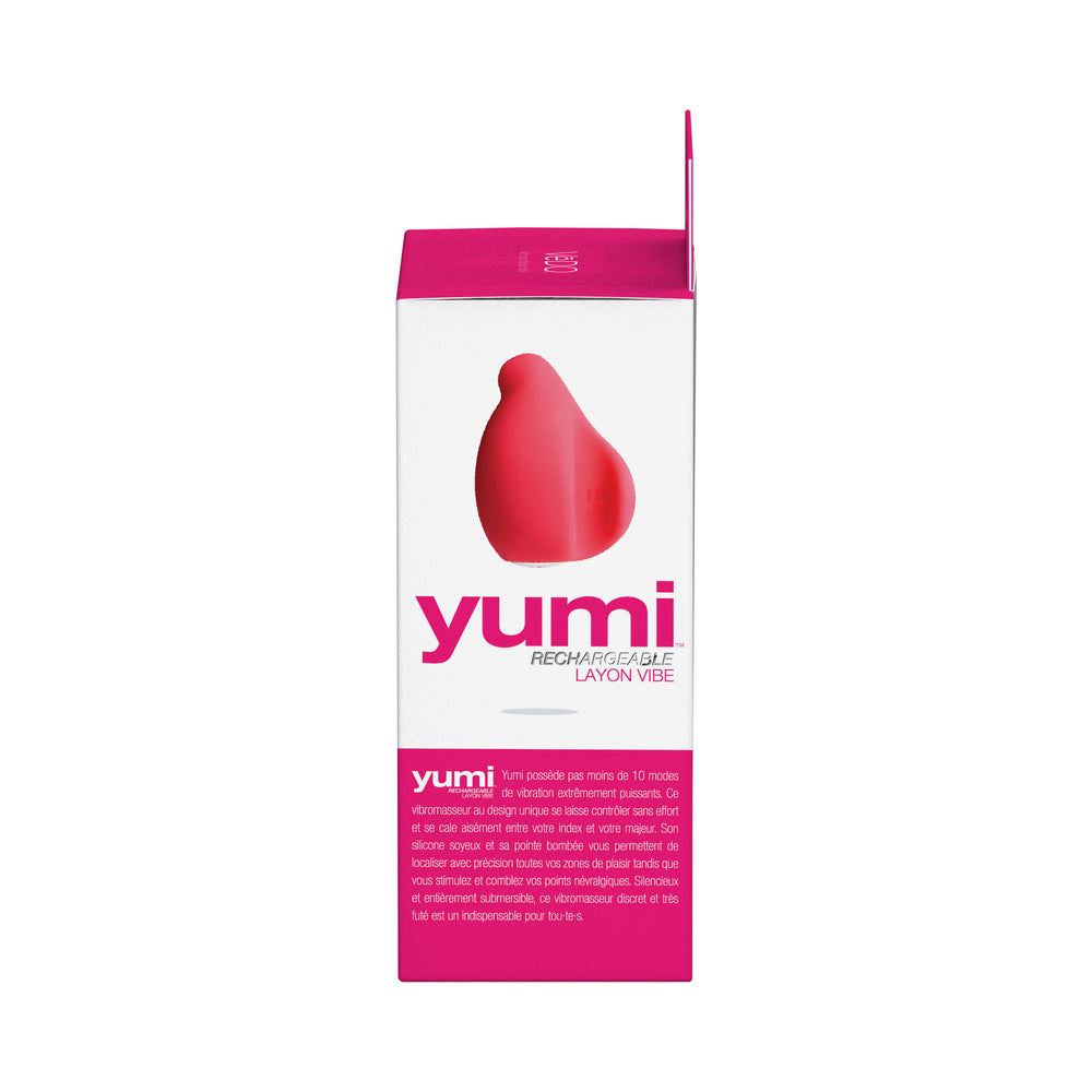 VEDO - YUMI RECHARGEABLE FINGER VIBE - FOXY PINK
