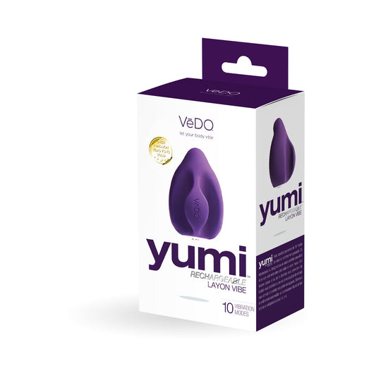 VEDO - YUMI RECHARGEABLE FINGER VIBE - DEEP PURPLE