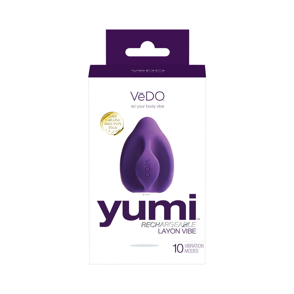 VEDO - YUMI RECHARGEABLE FINGER VIBE - DEEP PURPLE