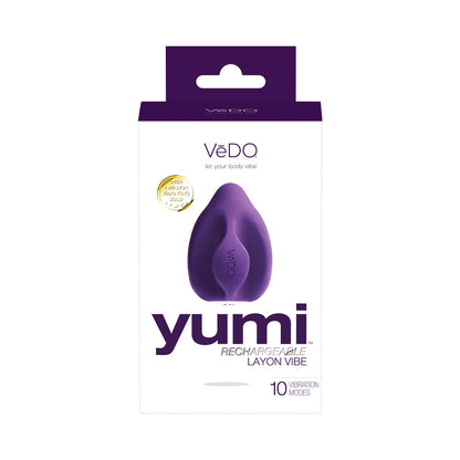 VEDO YUMI RECHARGEABLE FINGER VIBE - DEEP PURPLE