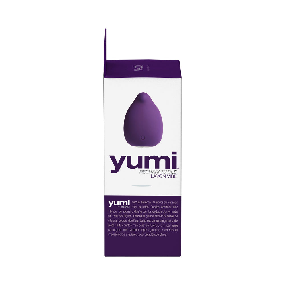 VEDO - YUMI RECHARGEABLE FINGER VIBE - DEEP PURPLE