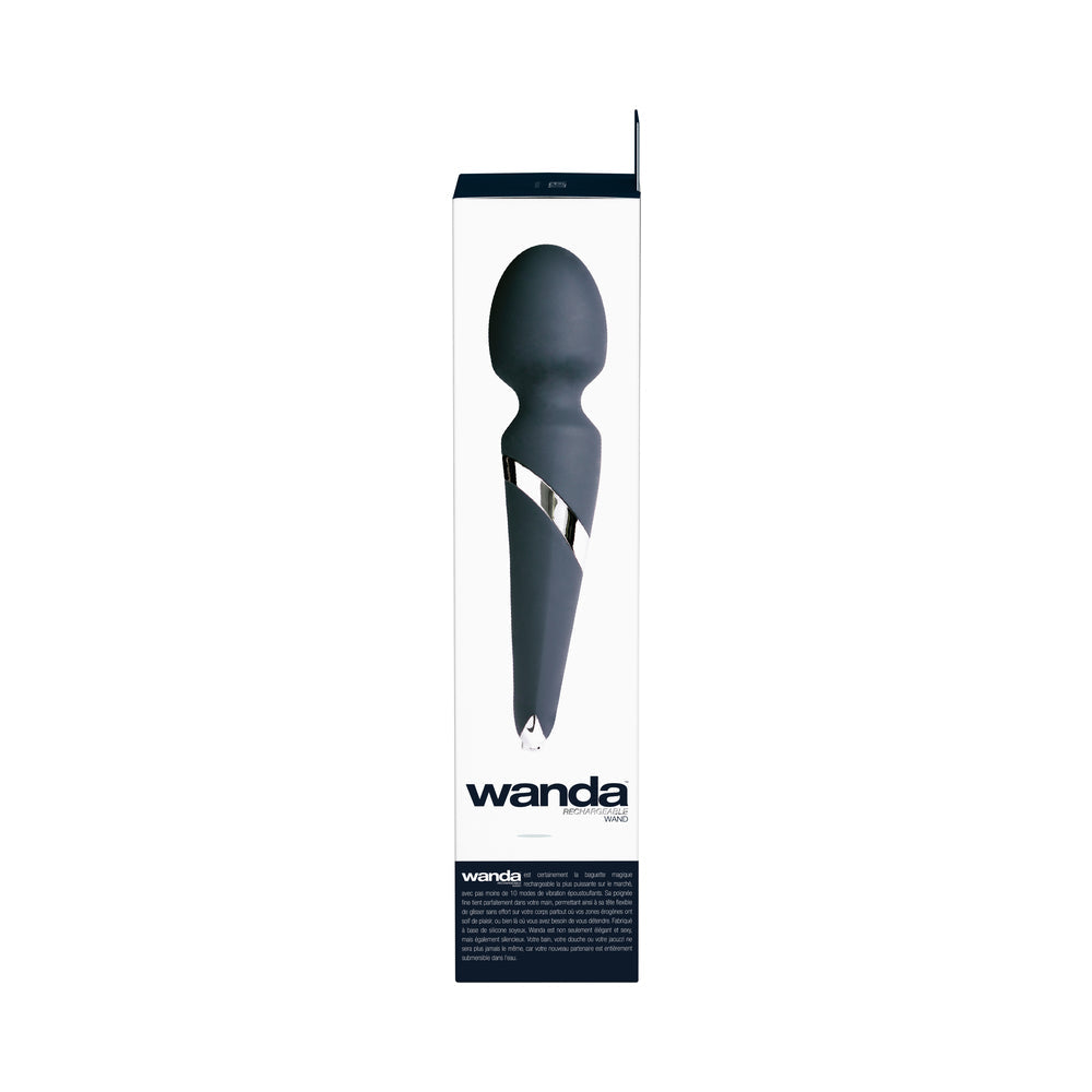 VEDO WANDA RECHARGEABLE WAND VIBE - JUST BLACK