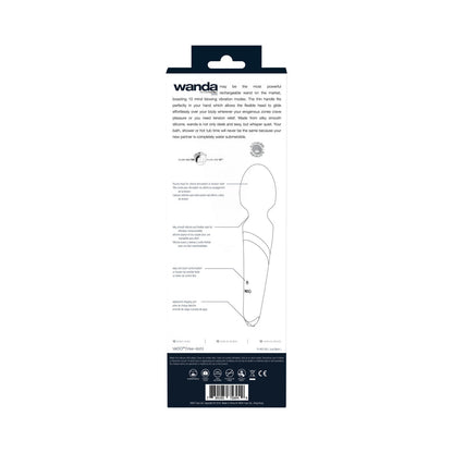 VEDO - WANDA RECHARGEABLE WAND VIBE - JUST BLACK