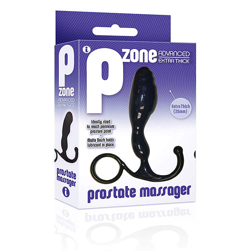 ICON BRANDS - THE 9''S P-ZONE ADVANCE THICK PROSTATE MASSAGER