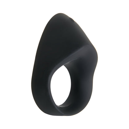 ZERO TOLERANCE NIGHT RIDER RECHARGEABLE VIBRATING SILICONE COCKRING BLACK