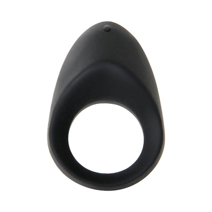 ZERO TOLERANCE - NIGHT RIDER RECHARGEABLE VIBRATING SILICONE COCKRING BLACK