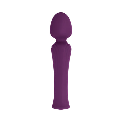 EVOLVED - MY SECRET WAND RECHARGEABLE SILICONE WAND VIBRATOR PURPLE