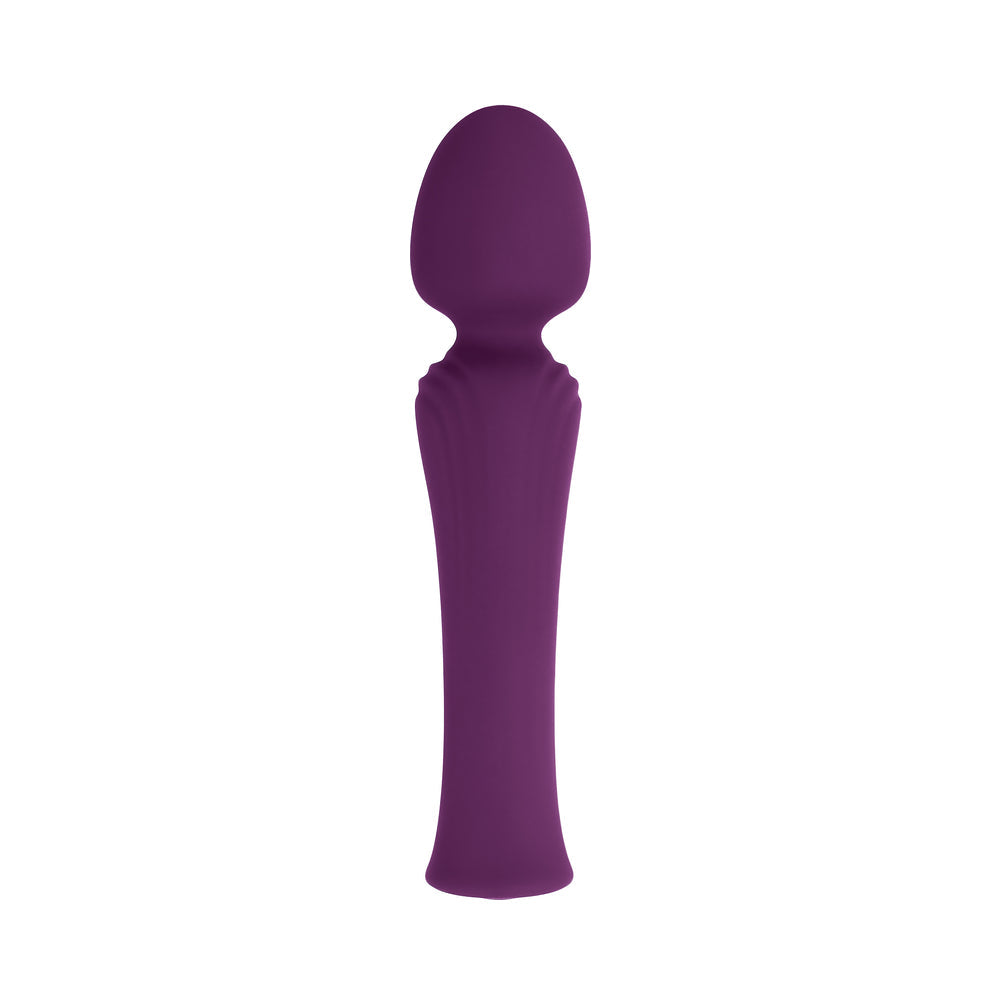 EVOLVED - MY SECRET WAND RECHARGEABLE SILICONE WAND VIBRATOR PURPLE