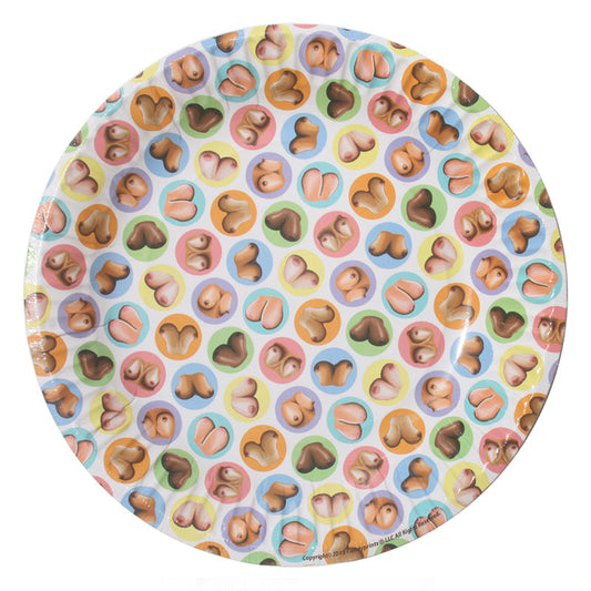 CANDYPRINTS DIRTY DISHES: BOOB PLATES