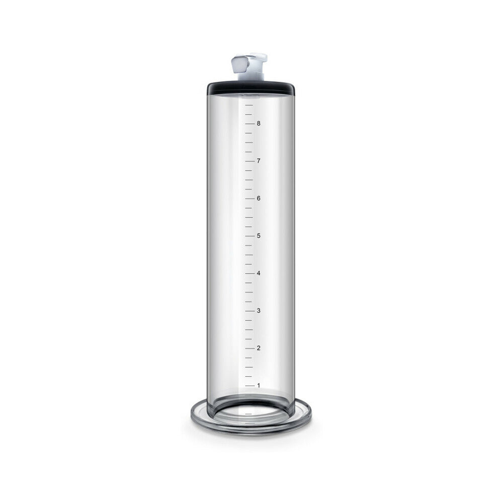 BLUSH - PERFORMANCE PENIS PUMP 9 IN. X 1.75 IN. CYLINDER CLEAR