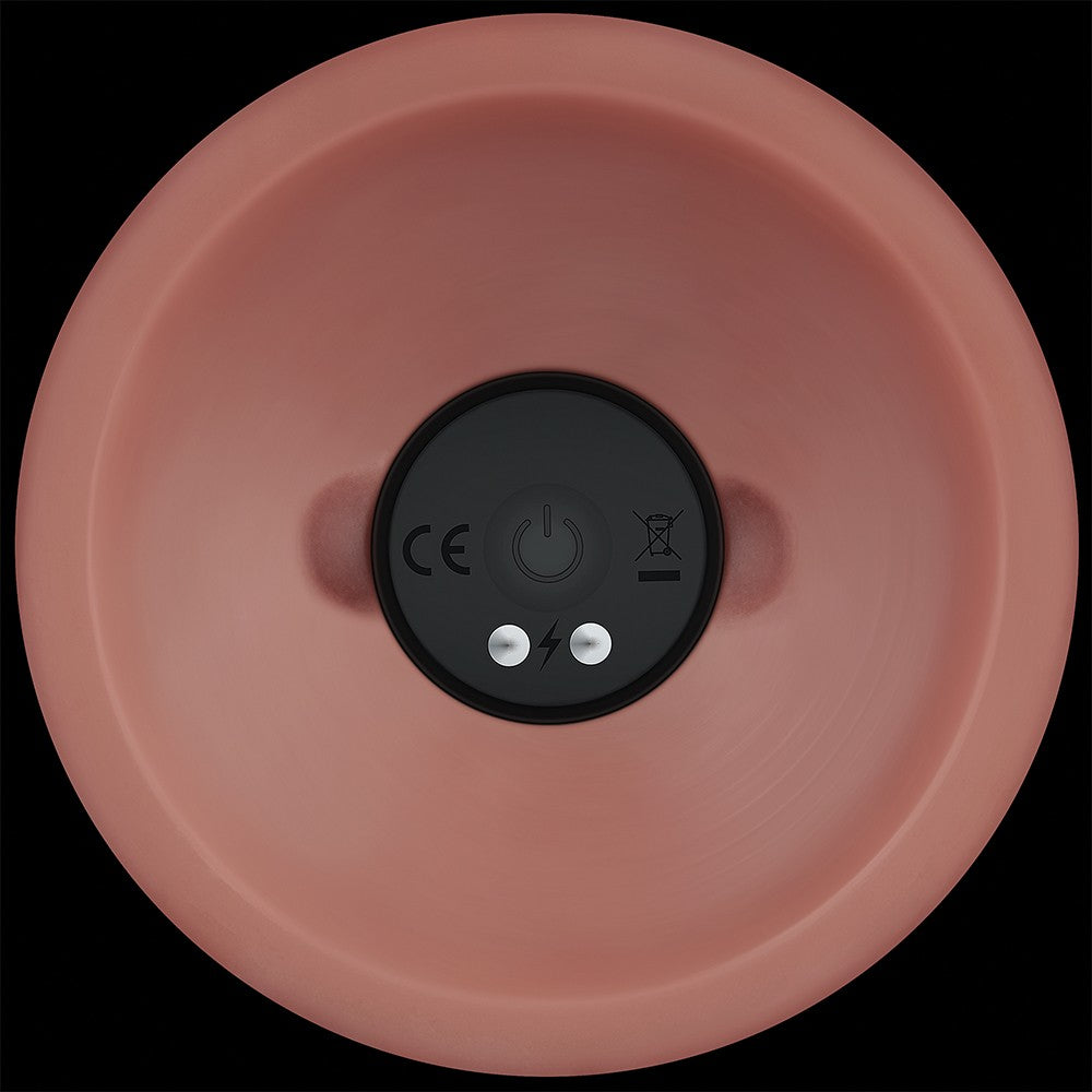 LOVETOY - 8'' VIBRATING DUAL DENSITY POWER COCK