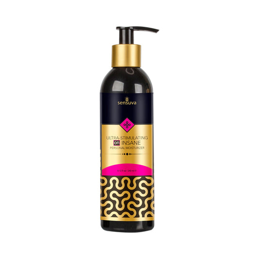 SENSUVA - HUMECTANTE PERSONAL ULTRAESTIMULANTE ON INSANE 8 OZ.