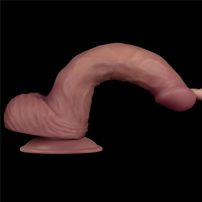 LOVETOY - 9'' VIBRATING DUAL DENSITY POWER COCK