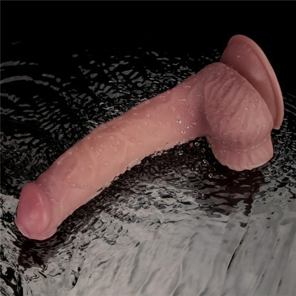 LOVETOY - 9'' VIBRATING DUAL DENSITY POWER COCK