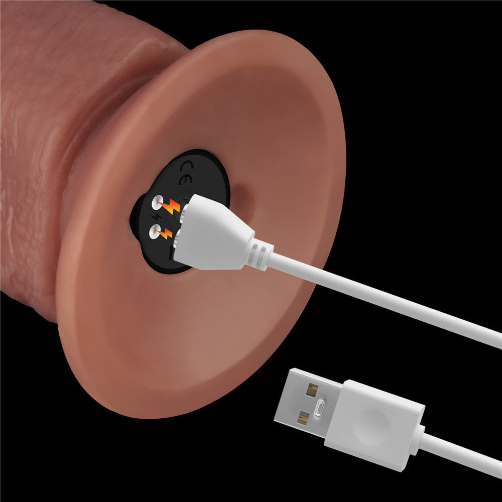 LOVETOY - 10.5'' VIBRATING DUAL DENSITY POWER COCK