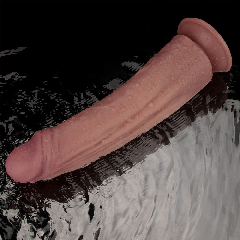 LOVETOY - 10.5'' VIBRATING DUAL DENSITY POWER COCK