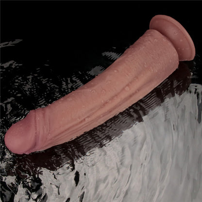 LOVETOY - 10.5'' VIBRATING DUAL DENSITY POWER COCK