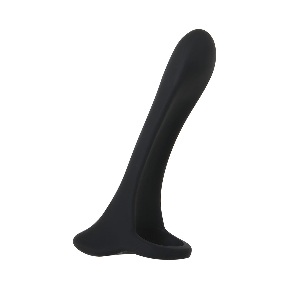 ZERO TOLERANCE - COCK ARMOR RECHARGEABLE VIBRATING SILICONE COCK SHEATH BLACK