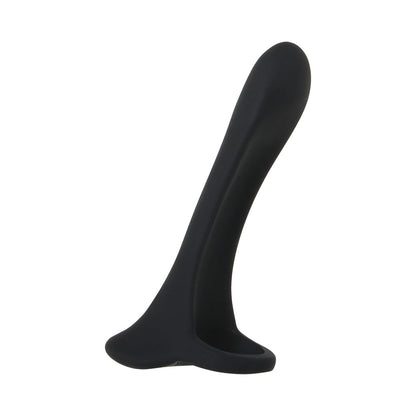 ZERO TOLERANCE - COCK ARMOR RECHARGEABLE VIBRATING SILICONE COCK SHEATH BLACK