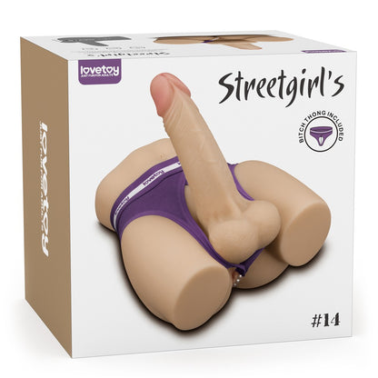 LOVETOY - STREETGIRL'S #14 WITH BENDABLE DILDO