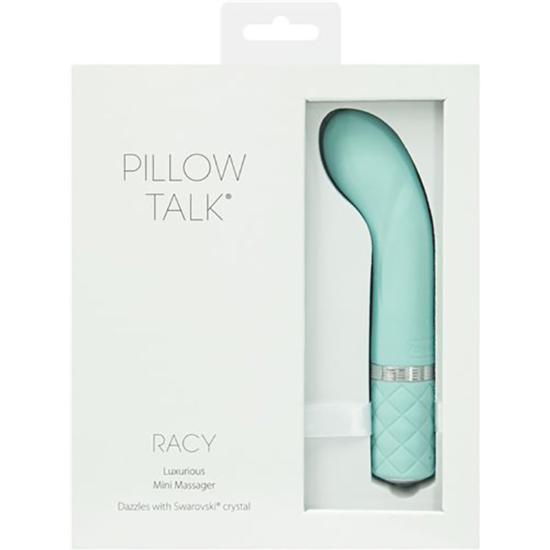 PILLOW TALK RACY MINI MASSAGER TEAL