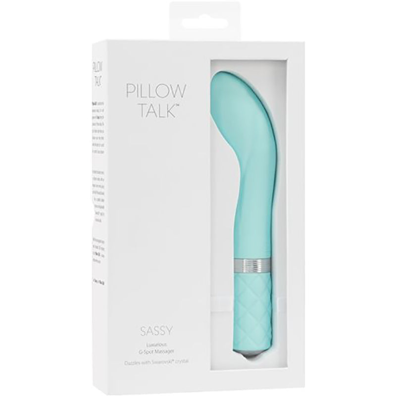 PILLOW TALK SASSY G-SPOT TEAL
