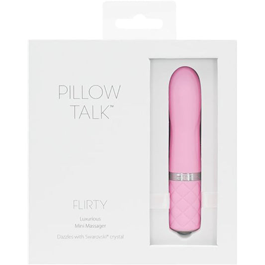 PILLOW TALK FLIRTY BULLET PINK