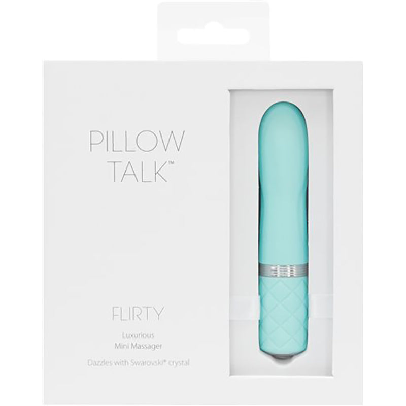 PILLOW TALK FLIRTY BULLET TEAL