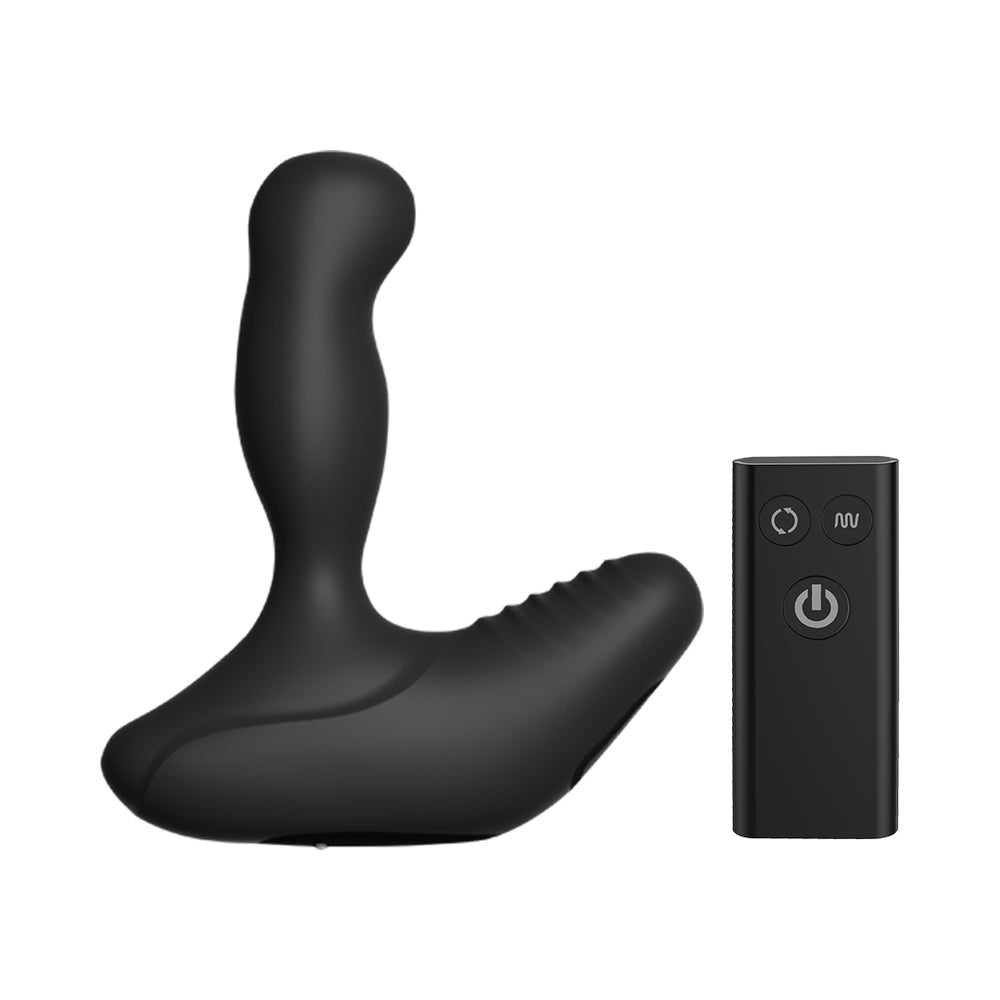 NEXUS - REVO STEALTH REMOTE CONTROL ROTATING PROSTATE MASSAGER - BLACK